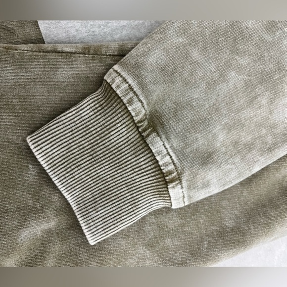 3/$30 _ JANE &  DELANCEY | Shacket Button-Up Shirt Jacket distressed green - s - Picture 7 of 7